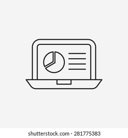 computer line icon