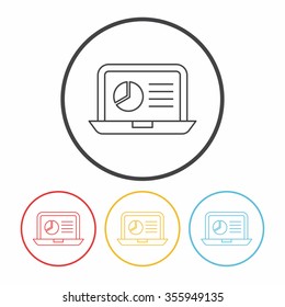 computer line icon