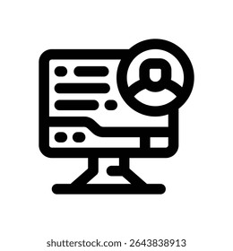 icono de línea de equipo. Icono de Vector limpio y minimalista para Sitios web, App móviles, presentaciones y logotipos. Totalmente escalable y personalizable para cualquier proyecto.