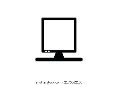 computer line icon vector design template  