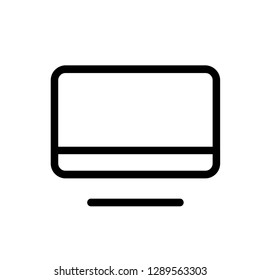  computer  line icon vector  isolated illustration editable