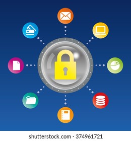 Computer lock with icons