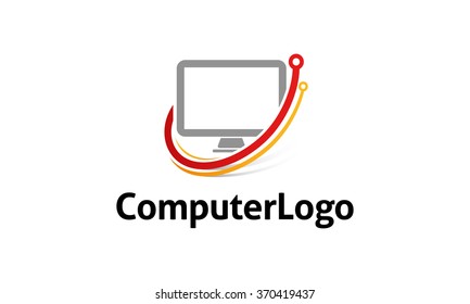 kommando Shah Empirisk Computer logo Images, Stock Photos & Vectors | Shutterstock