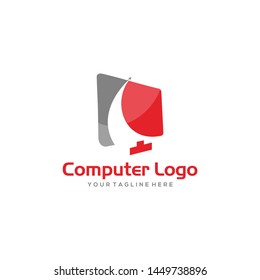 Computer Logo Images Stock Vectors