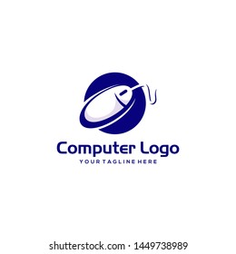 Computer Logo Images Stock Vectors