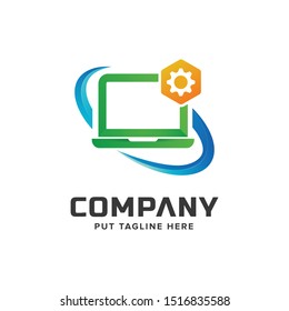 computer logo template for business 