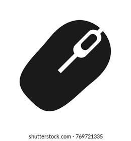 computer mause icon, flat design best vector icon
