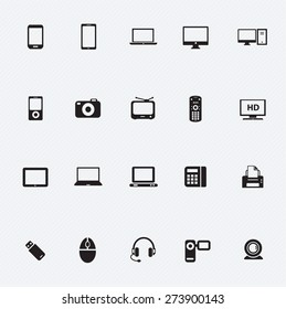 Computer and Mobile Devices Icons