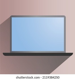 sombra de pantalla azul de parodia de computadora