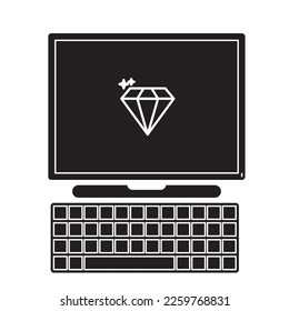 Computer Modern 2023 Vector Icon Illustration 