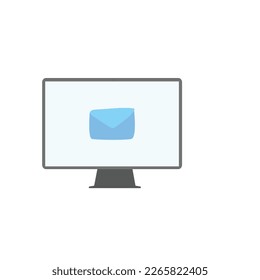 Computer modern 2023 vector icon illustration