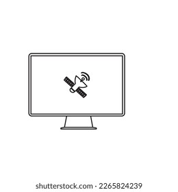 Computer modern 2023 vector icon illustration