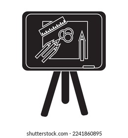 Computer modern vector icon illustration