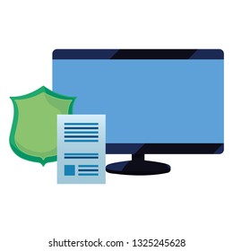 computer monitor data shield