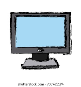 computer monitor device technology wireless icon