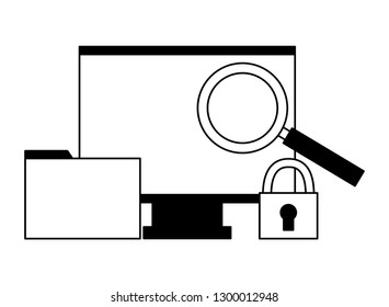 computer monitor folder security analysis