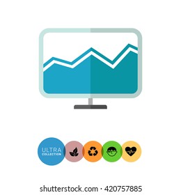 Computer monitor with histogram