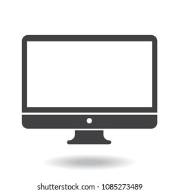 Computer monitor icon