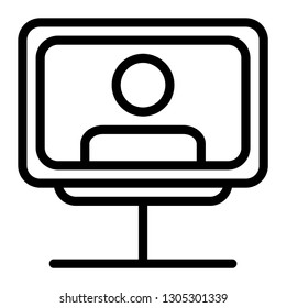 computer monitor icon