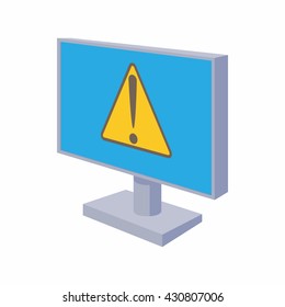 Computer monitor icon