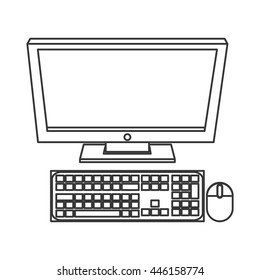 computer monitor icon