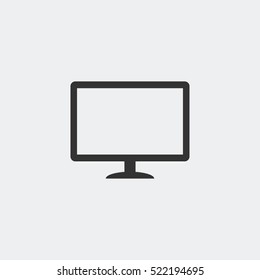 Computer monitor icon