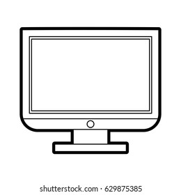 computer monitor icon image 