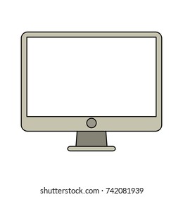computer monitor icon image 