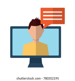 computer monitor icon image 