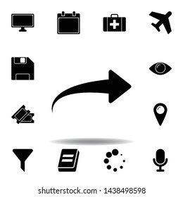 computer monitor icon. Signs and symbols can be used for web, logo, mobile app, UI, UX