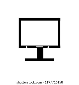 computer monitor icon vector