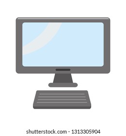 computer monitor keyboard