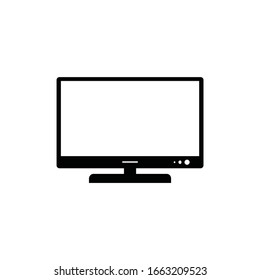 Ilustración vectorial de icono de PC, Monitor, Portátil
