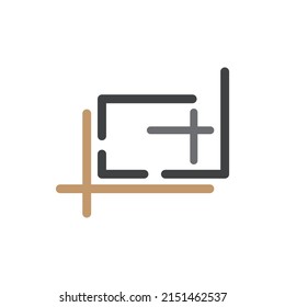 Computer Monitor Logo Vector Illustration Icon Design