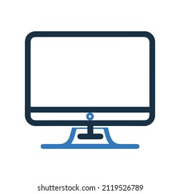 Computer monitor or mac icon