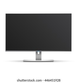 Computer Monitor Mockup with blank screen