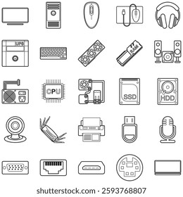 Computer monitor, Pc, Mouse, Mouse pad, earphones, UPS, keyboard, Graphics card, RAM, Audio equipment, Power supply, CPU, Water cooling kit, SSD, HDD, camera, Printer, Router, Flash drive, USB, 