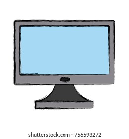 Computer monitor screen