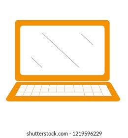 computer monitor vector