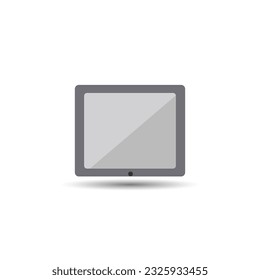 Computer Monitors Laptop Tablet And Phone Vector Illustration Design, and Holding Tablet And Computer. Modern Tablet Computer And Mobile I pad Devices. Isolated On White Background.