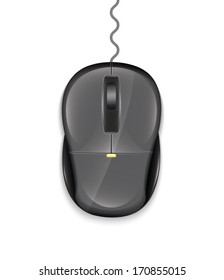 Computer Mouse Black