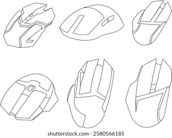 Computer mouse black and white royalty free vector icon set stock illustration
Computer Mouse, Icon Symbol, Technology, Vector, Symbol.Mouse Computer Icons Set stock illustration.