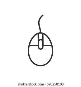computer mouse with cable