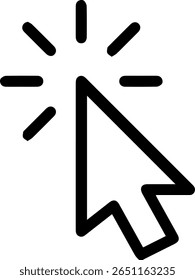 Computer mouse click pointer cursor arrow. Mouse cursor arrow. Cursor icon