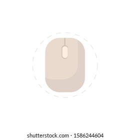 computer mouse colourful clipart flat vector icon. computer mouse colourful clipart flat vector icon. computer mouse colourful clipart flat vector icon. 