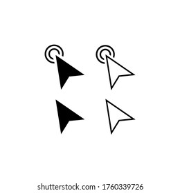 Computer Mouse Cursor Arrow Icon Collection