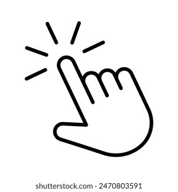 computer mouse cursor click hand pointer show click, pointing, and hover action
