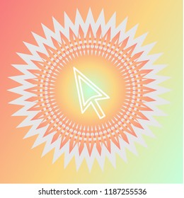 Computer mouse cursor icon