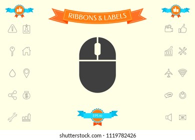 Computer mouse icon