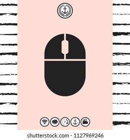 Computer mouse icon
